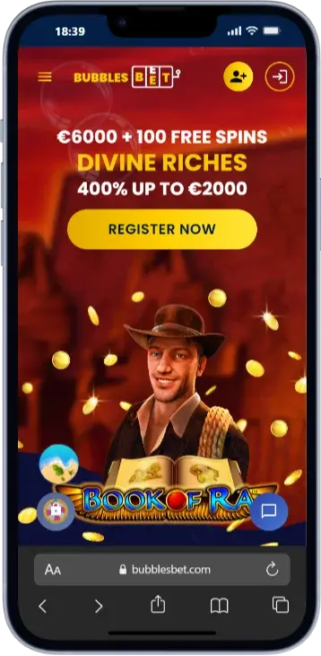 Bubbles Bet Casino App for iOS